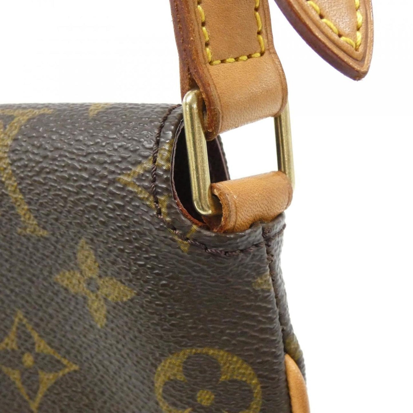 Louis Vuitton Coated Canvas Brown Shoulder Bags