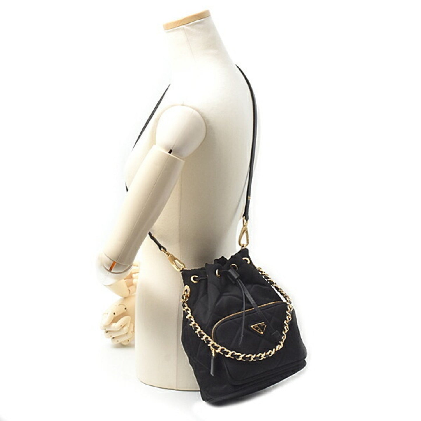 Prada Nylon Black Handbags