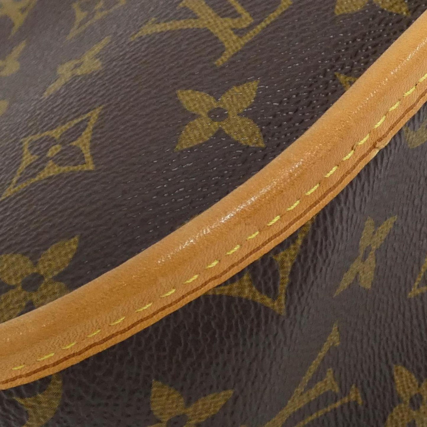 Louis Vuitton Coated Canvas Brown Shoulder Bags