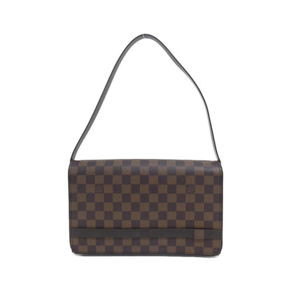 Louis Vuitton Coated Canvas Brown Shoulder Bags