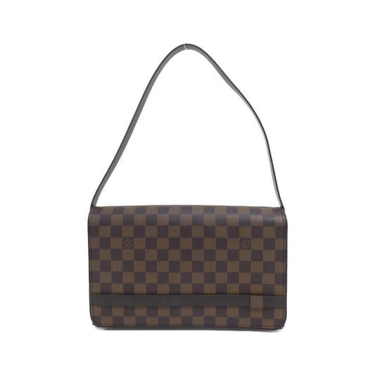 Louis Vuitton Coated Canvas Brown Shoulder Bags