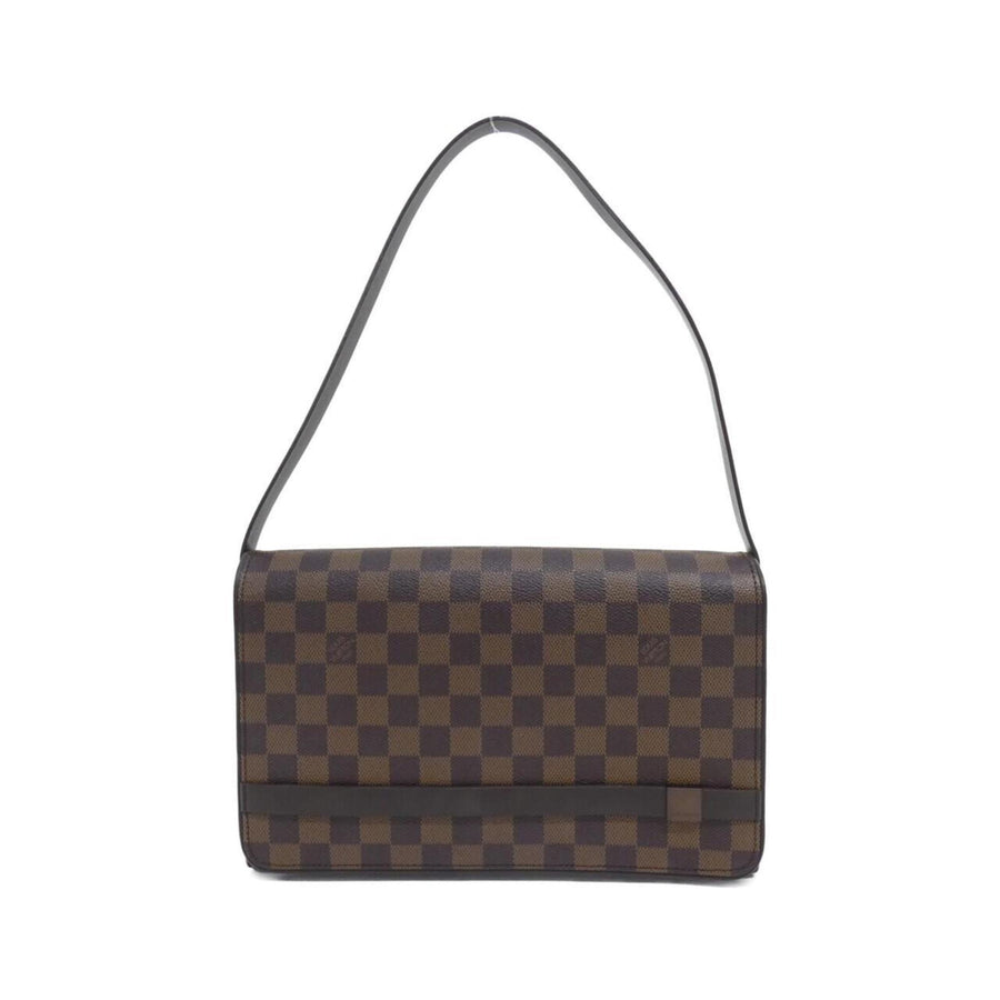 Louis Vuitton Coated Canvas Brown Shoulder Bags