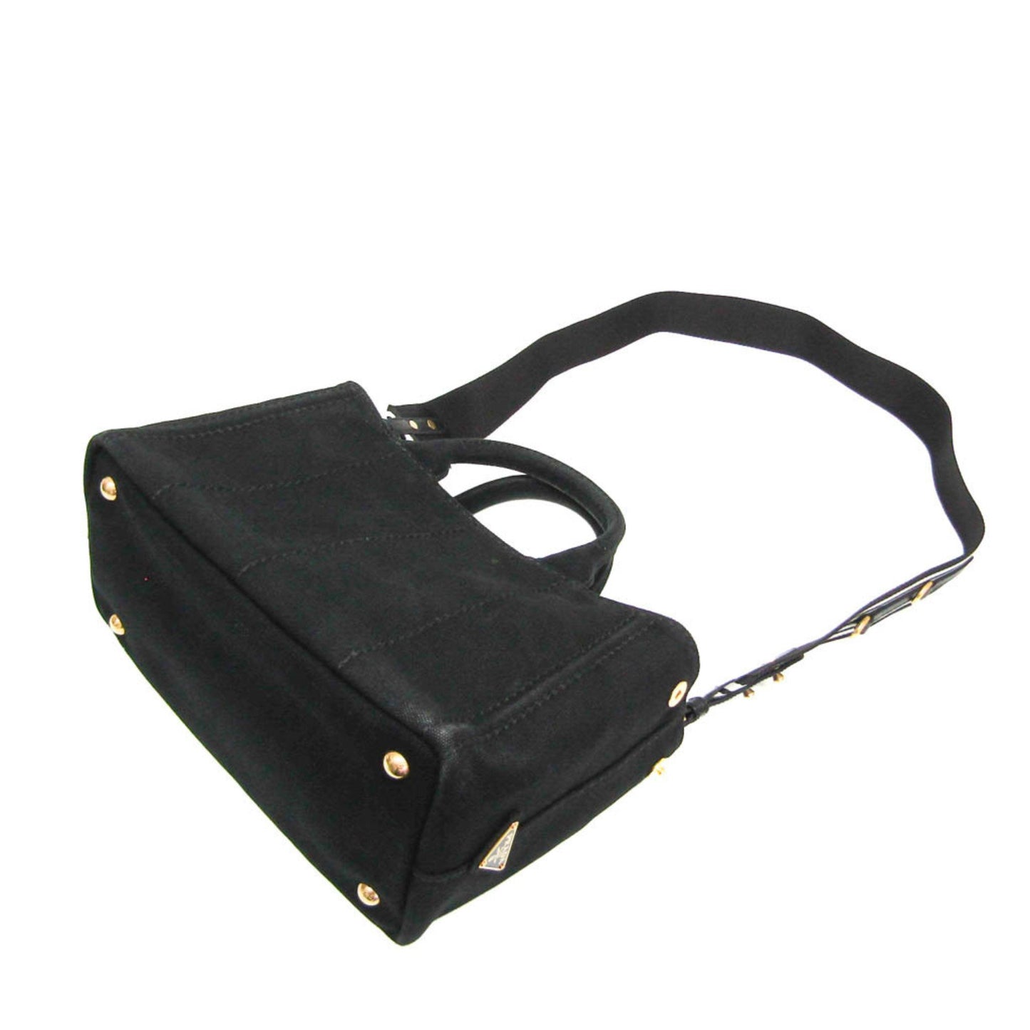 Prada Denim Black Handbags