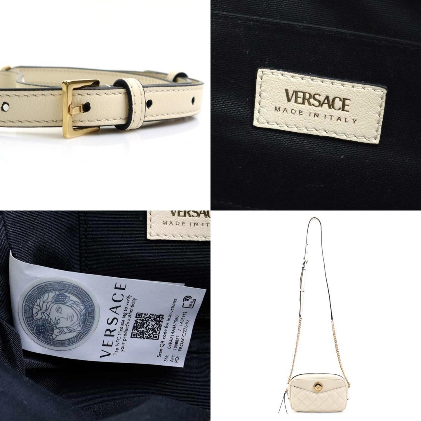 Versace Others Gray Shoulder Bags