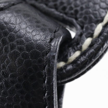 Chanel Calfskin Black Shoulder Bags