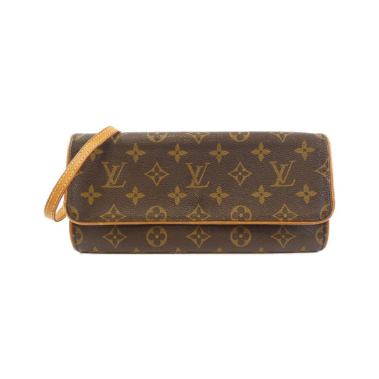 Louis Vuitton Coated Canvas Brown Shoulder Bags