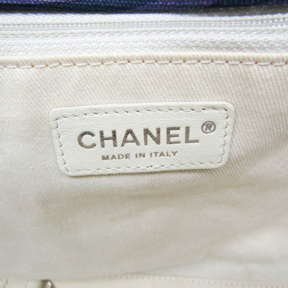Chanel Canvas Blue Tote Bags