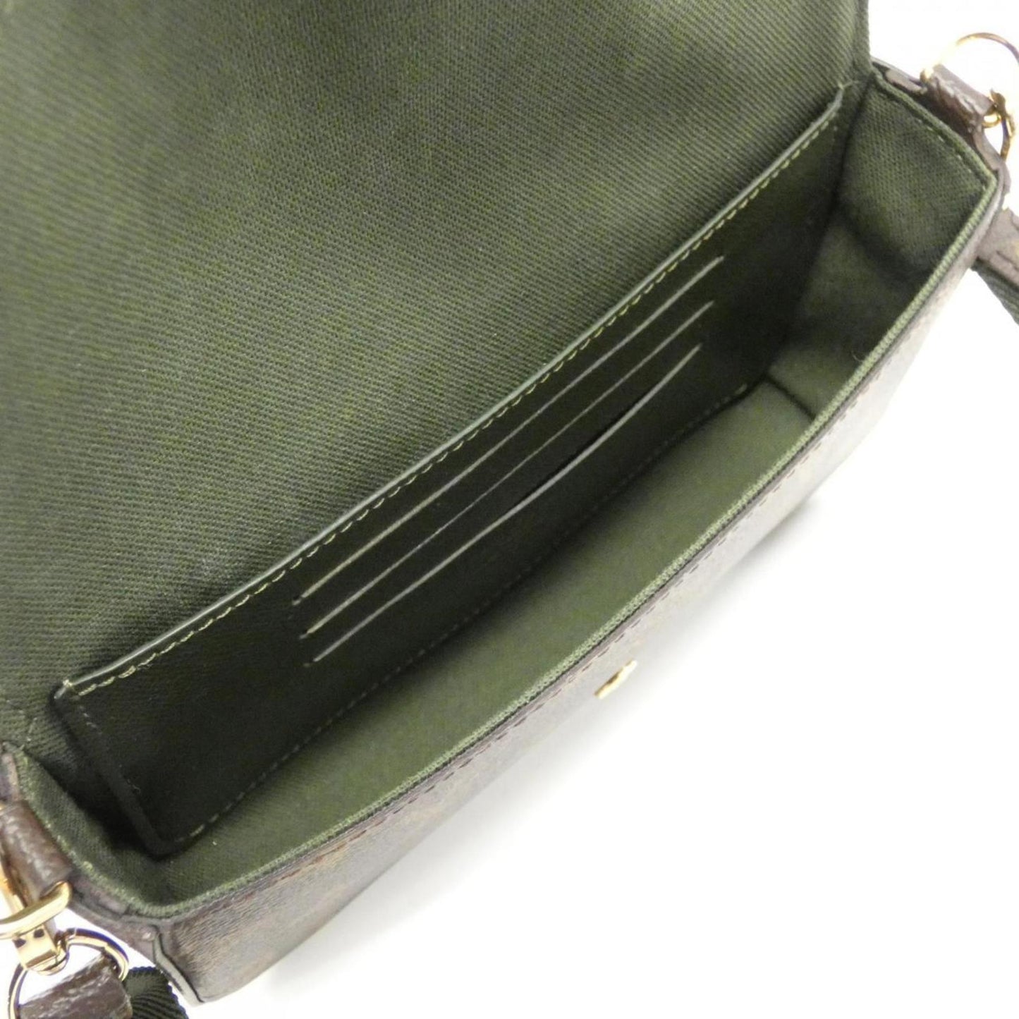Louis Vuitton Monogram Canvas Green Shoulder Bags
