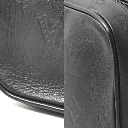 Louis Vuitton Monogram Canvas Black Clutch Bags