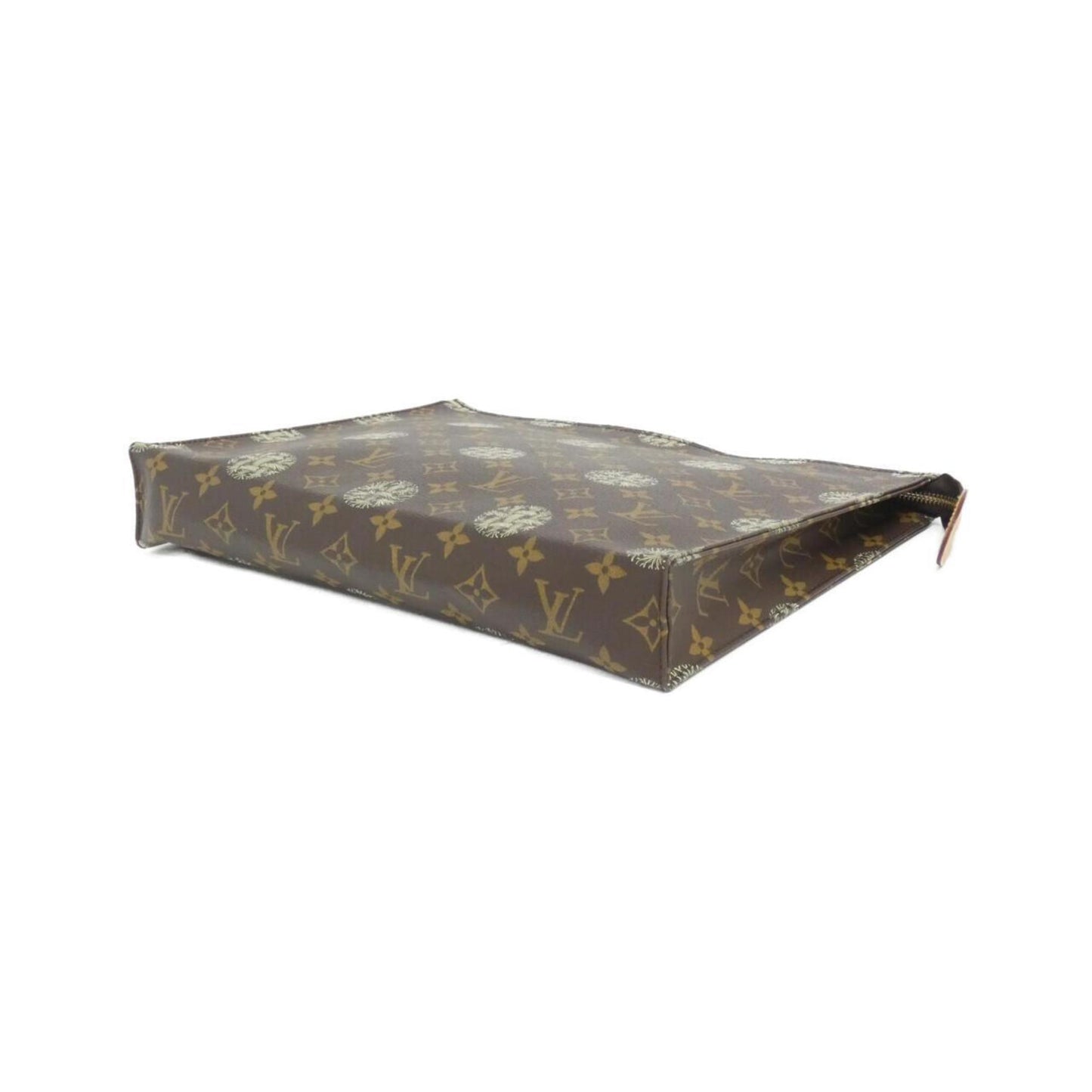 Louis Vuitton Monogram Canvas Brown Clutch Bags