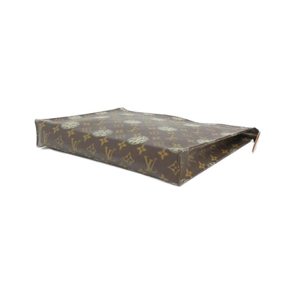 Louis Vuitton Monogram Canvas Brown Clutch Bags