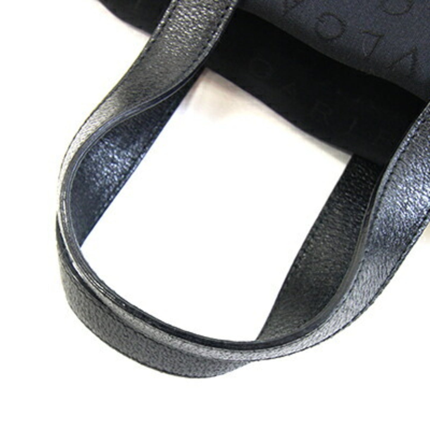 Bvlgari Canvas Black Handbags