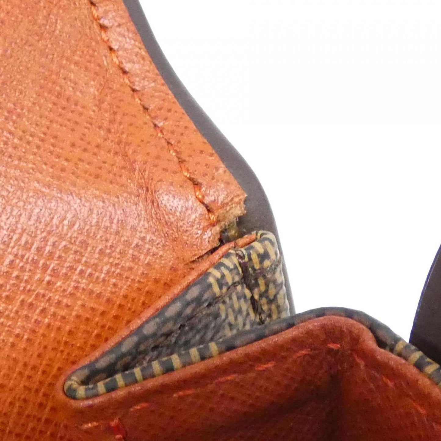 Louis Vuitton Coated Canvas Brown Shoulder Bags