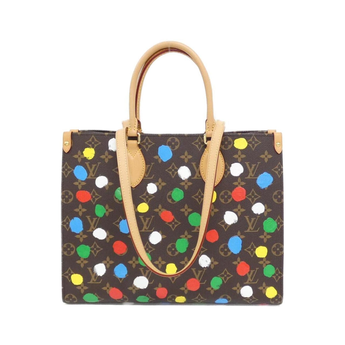 Louis Vuitton Coated Canvas Brown Handbags