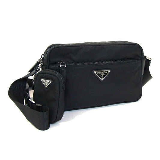 Prada Nylon Black Shoulder Bags