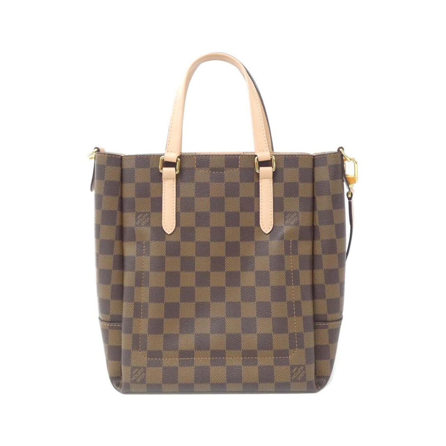 Louis Vuitton Coated Canvas Brown Handbags