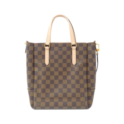 Louis Vuitton Coated Canvas Brown Handbags