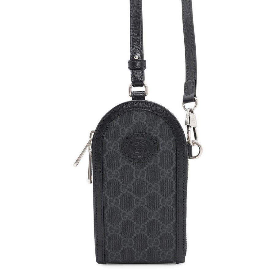 Gucci Pvc Black Shoulder Bags