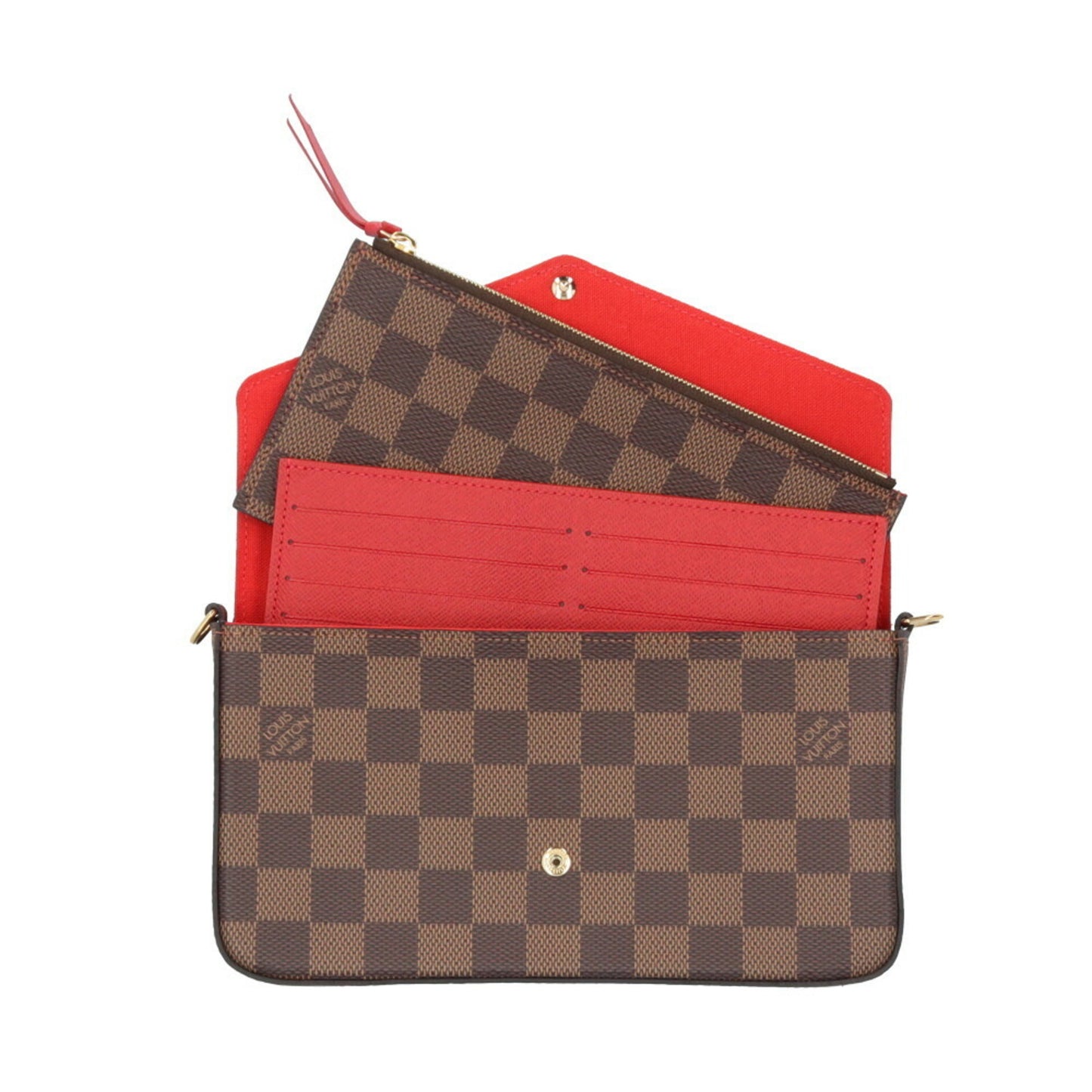 Louis Vuitton Monogram Canvas Brown Shoulder Bags