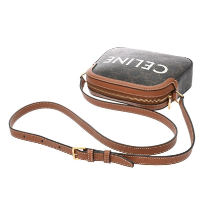 Celine Pvc Brown Shoulder Bags