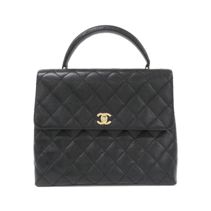 Chanel Calfskin Black Handbags