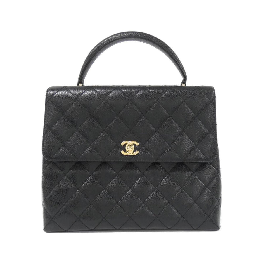 Chanel Calfskin Black Handbags