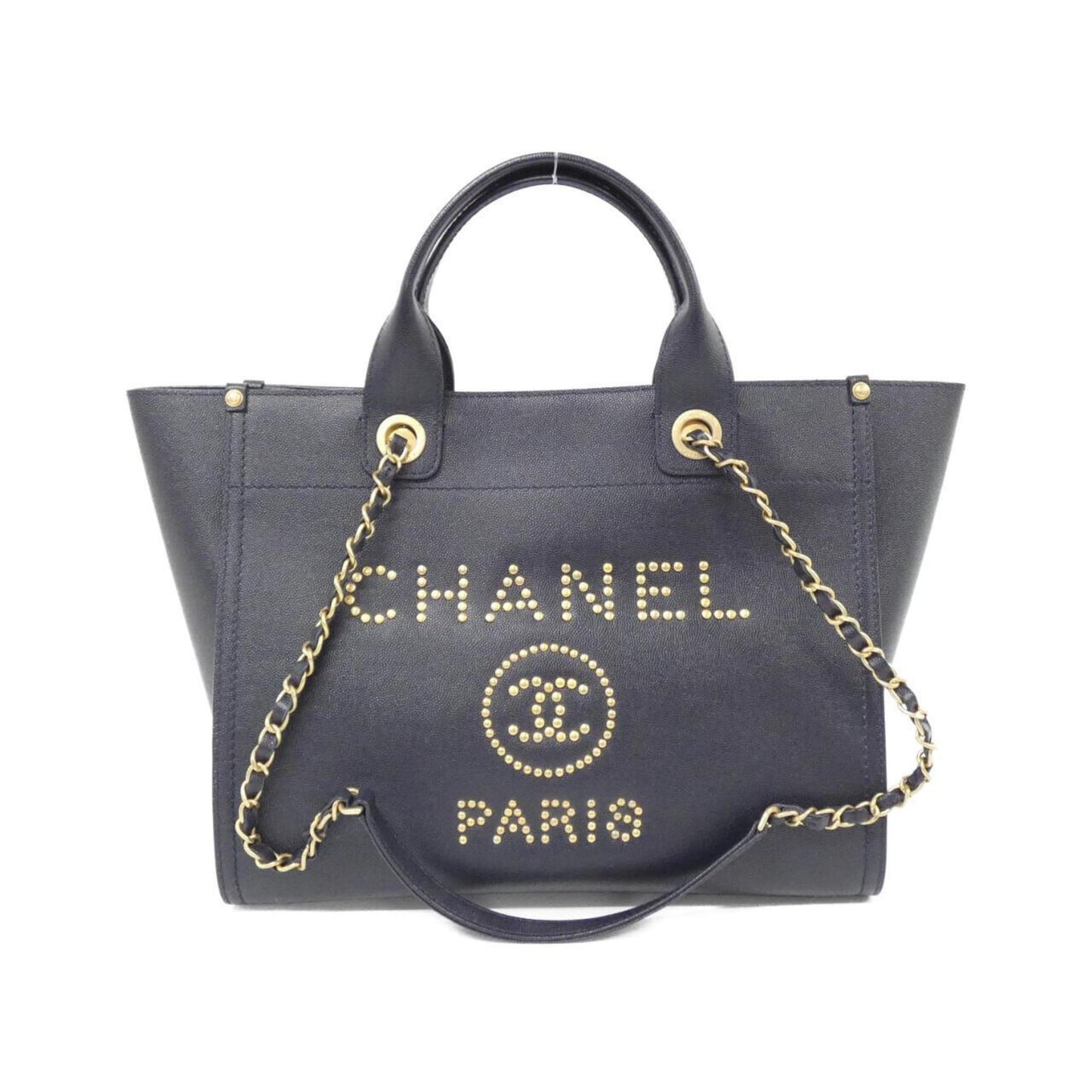 Chanel Calfskin Blue Handbags