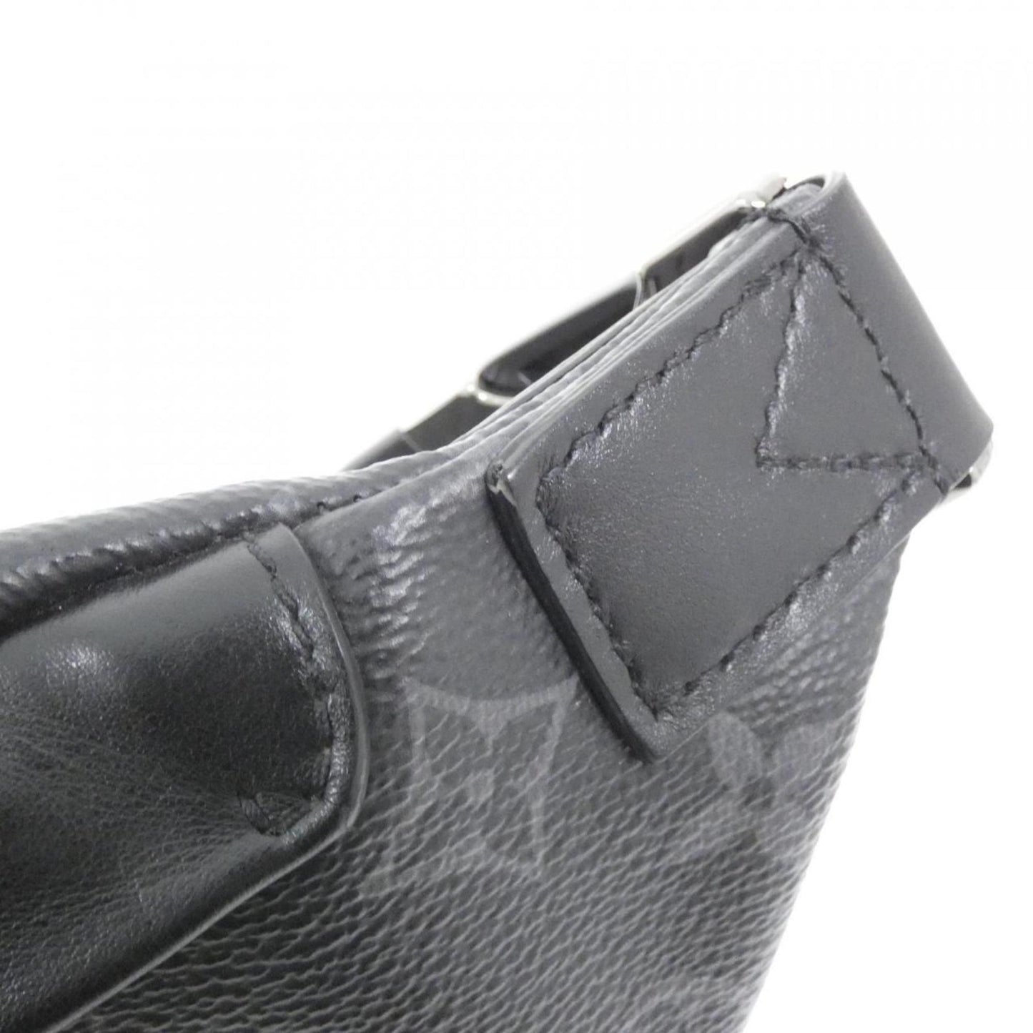 Louis Vuitton Coated Canvas Black Shoulder Bags