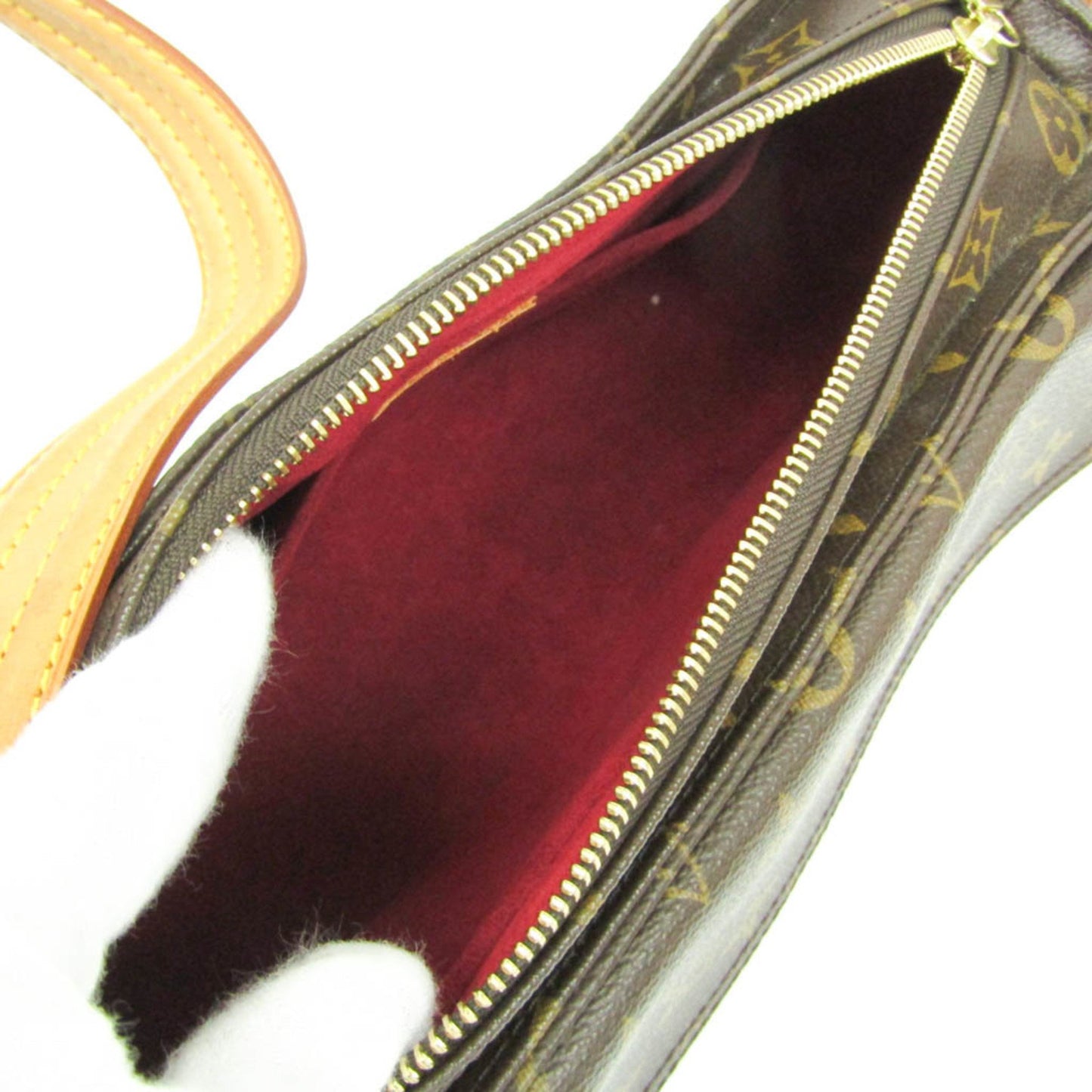 Louis Vuitton Monogram Canvas Brown Shoulder Bags