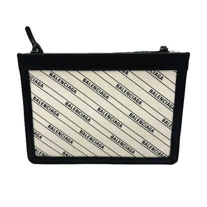 Balenciaga Canvas Black Shoulder Bags