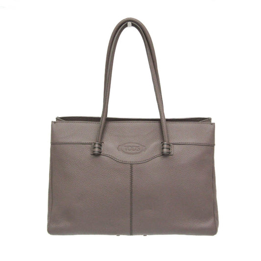 Tod's Others Gray Tote Bags