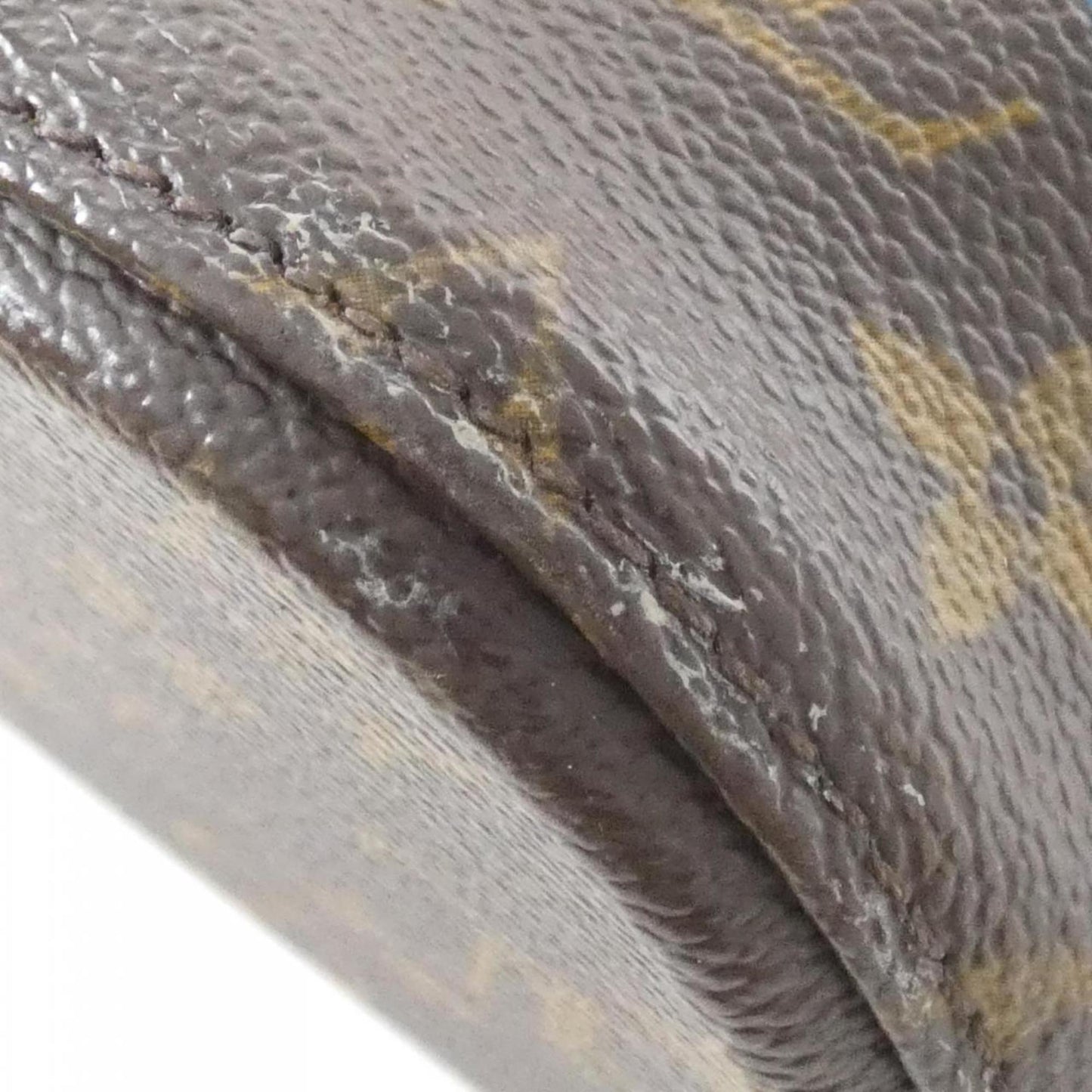 Louis Vuitton Coated Canvas Brown Handbags