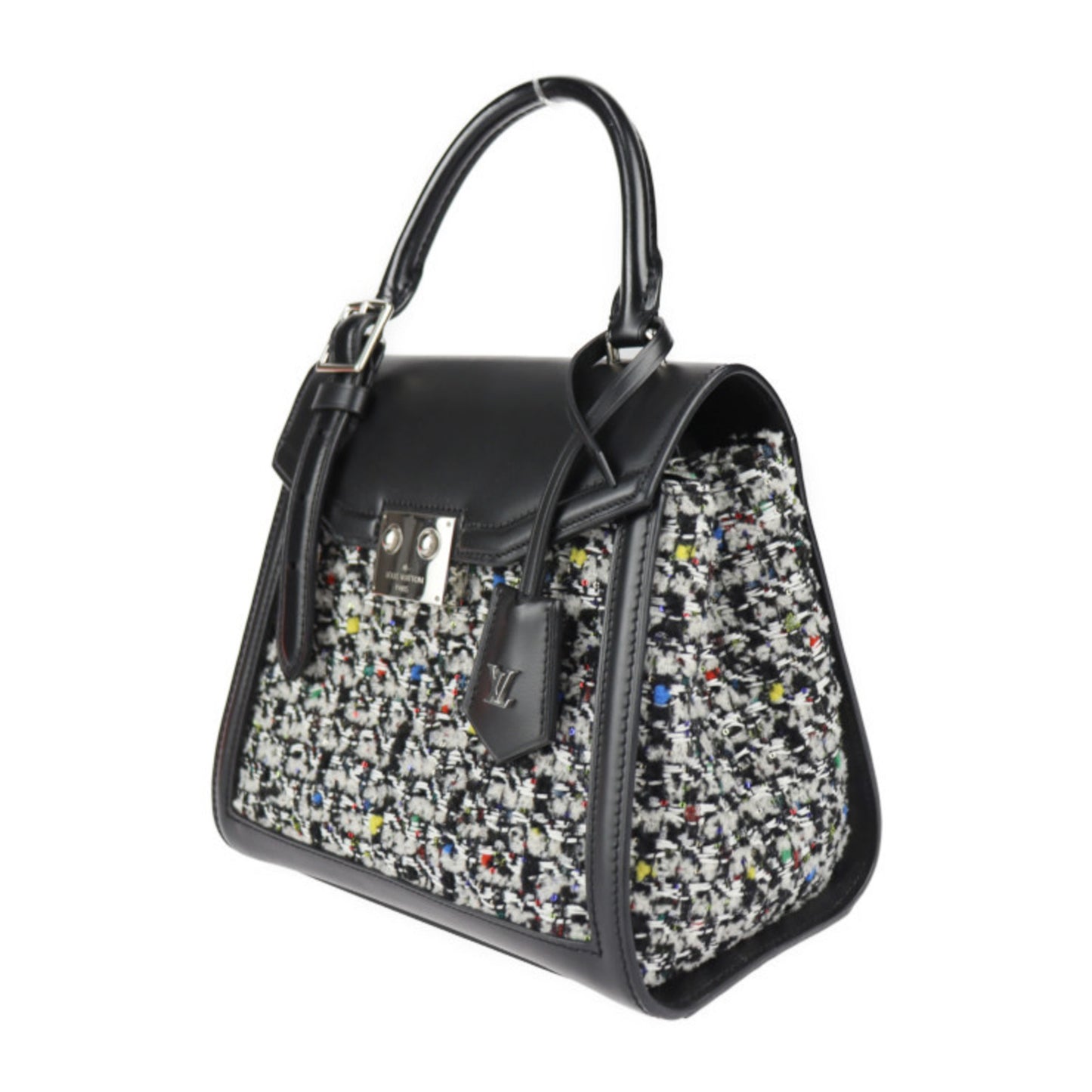 Louis Vuitton Tweed Black Handbags