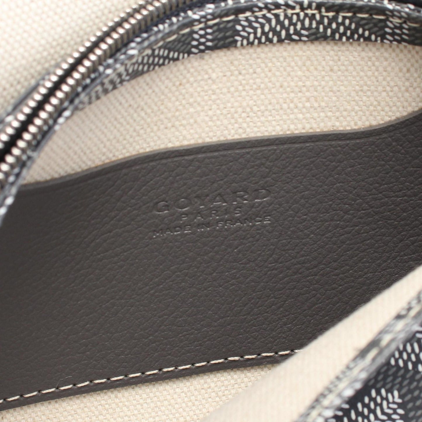 Goyard Coated Canvas Gray Shoulder Bags