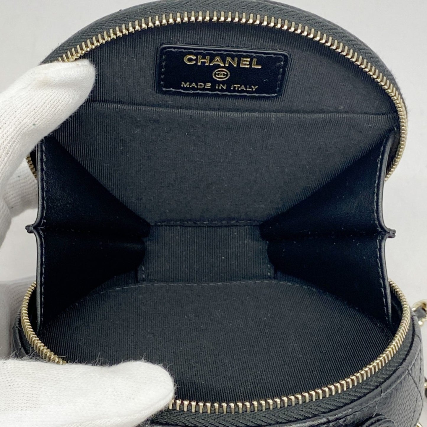 Chanel Calfskin Black Shoulder Bags