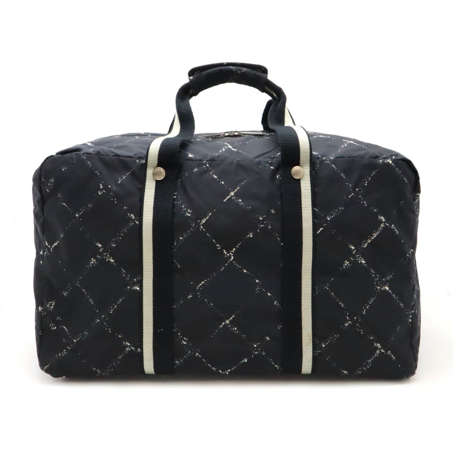 Chanel Nylon Black Travel Bags