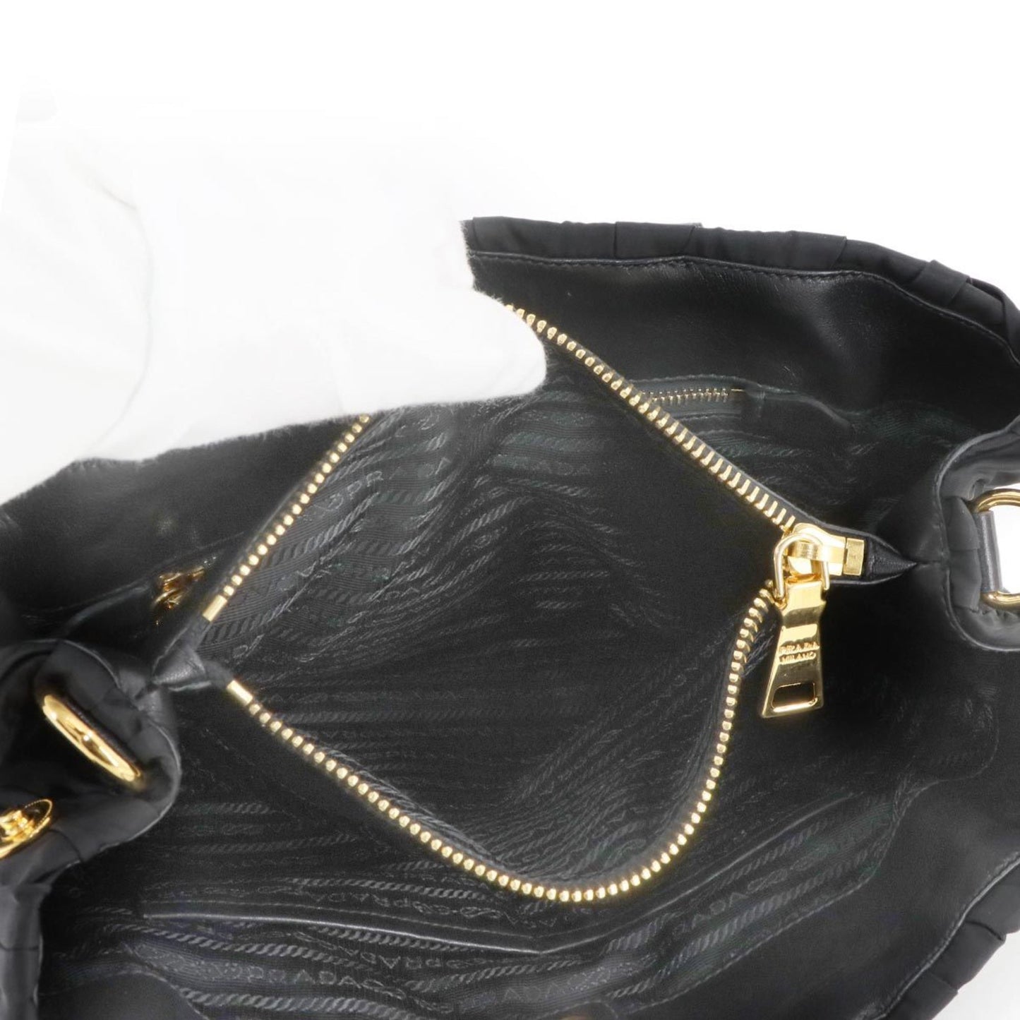Prada Nylon Black Handbags