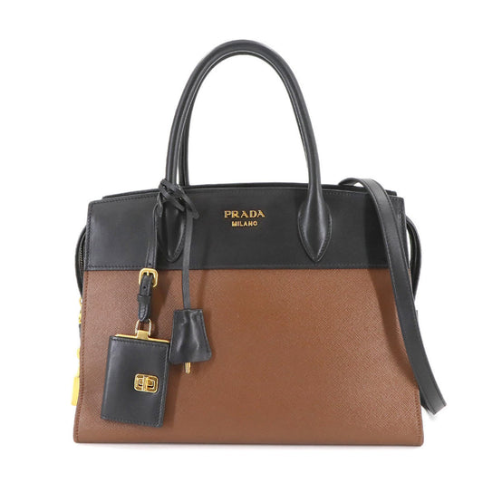 Prada Saffiano Black Handbags
