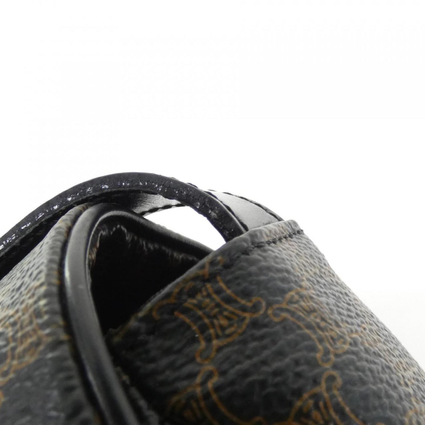 Celine Coated Canvas Black Shoulder Bags