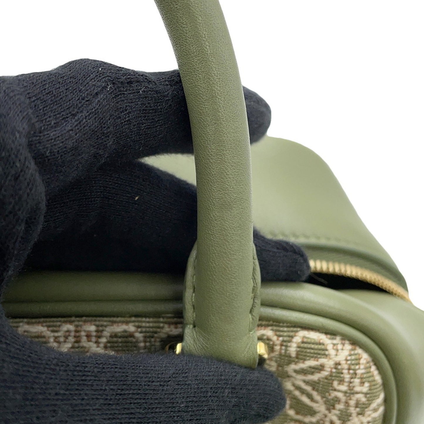 Loewe Canvas Green Handbags