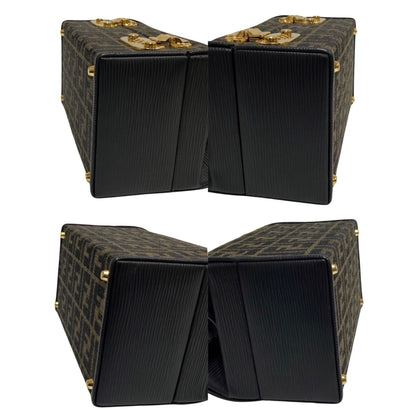Fendi Canvas Black Handbags