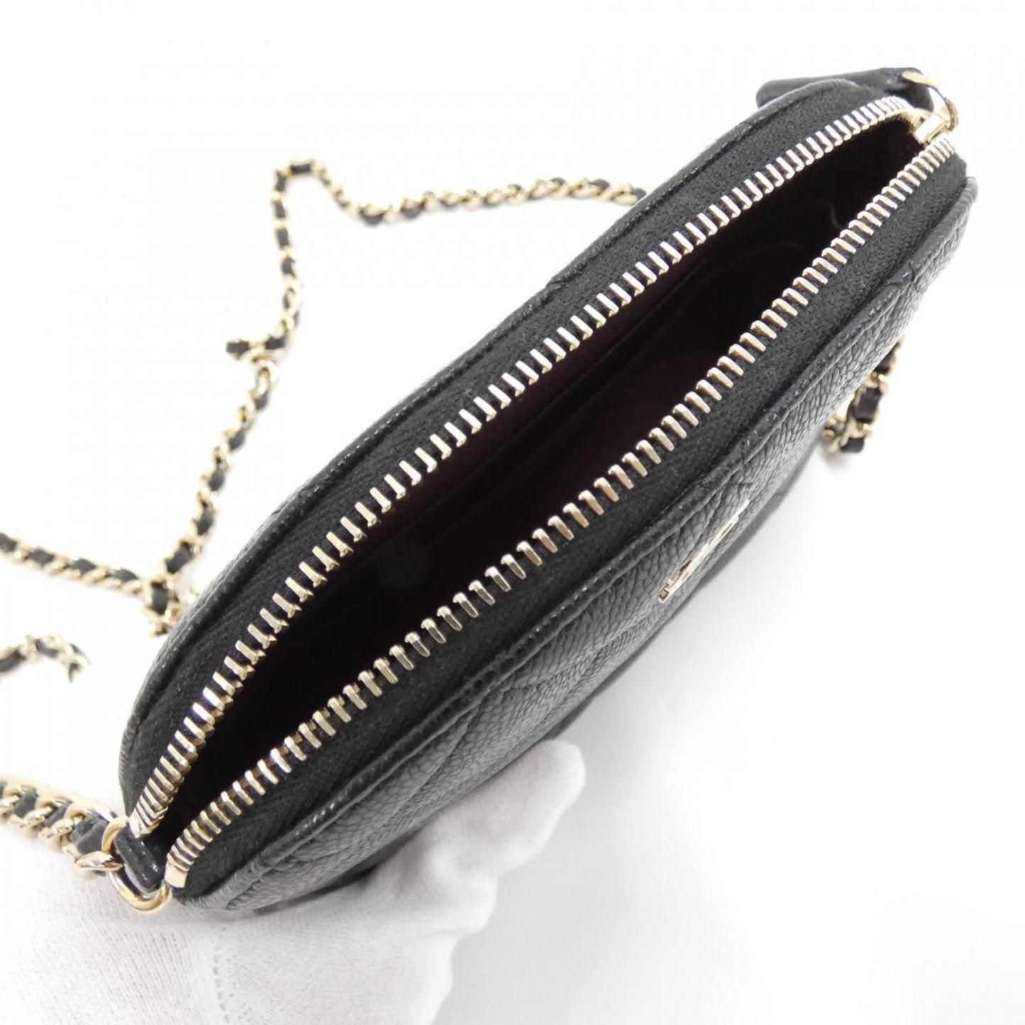 Chanel Calfskin Black Shoulder Bags