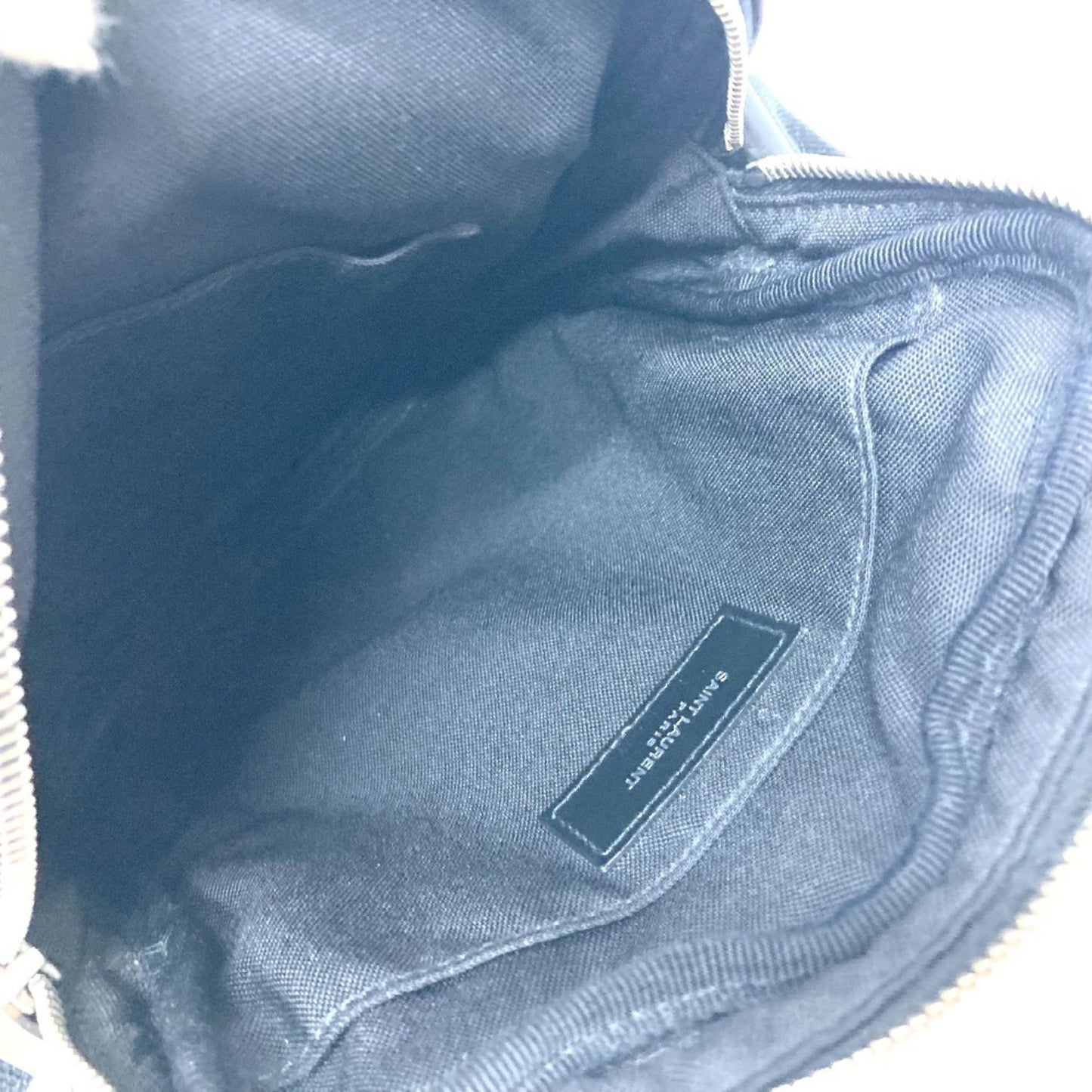 Saint Laurent Canvas Black Shoulder Bags