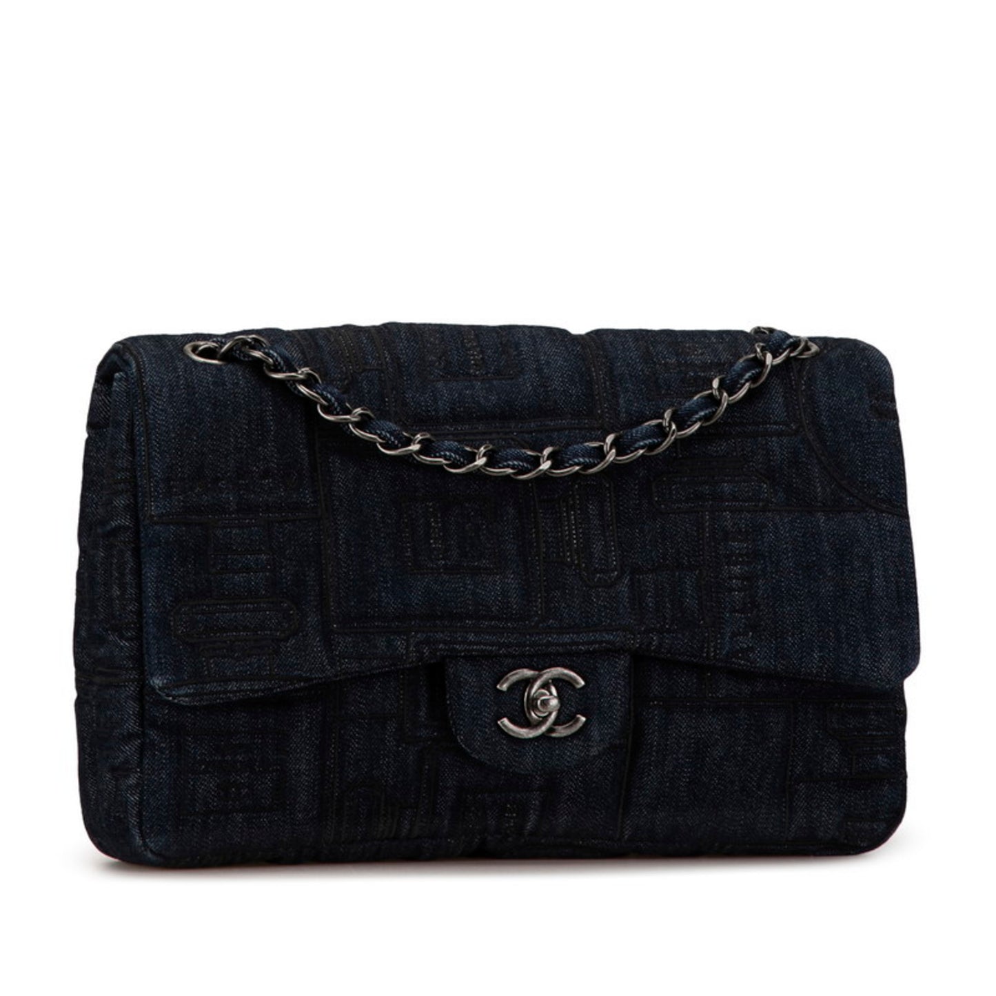 Chanel Denim Blue Shoulder Bags