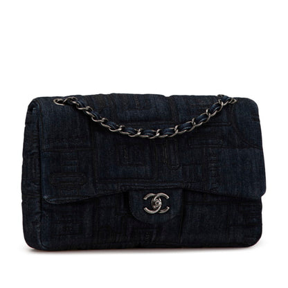 Chanel Denim Blue Shoulder Bags