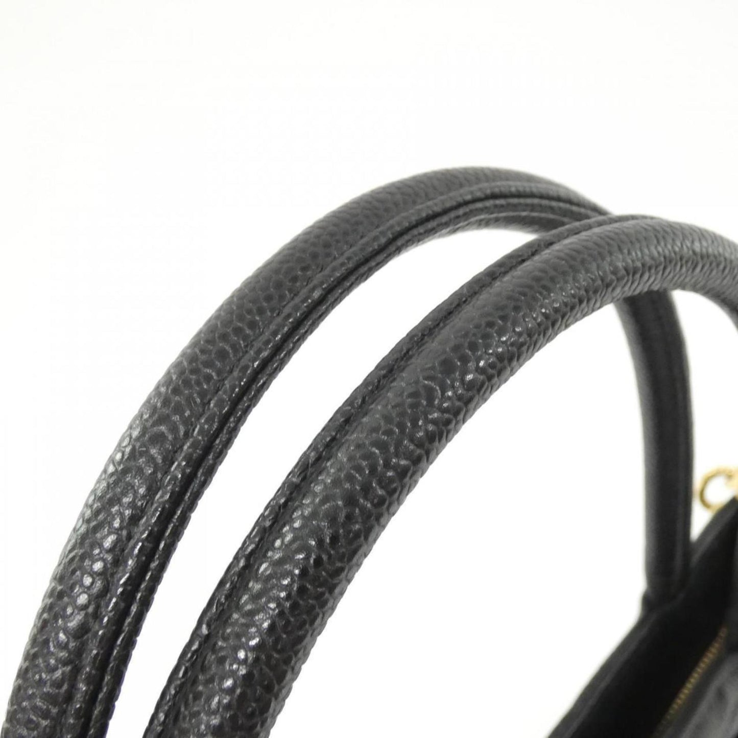 Chanel Calfskin Black Handbags