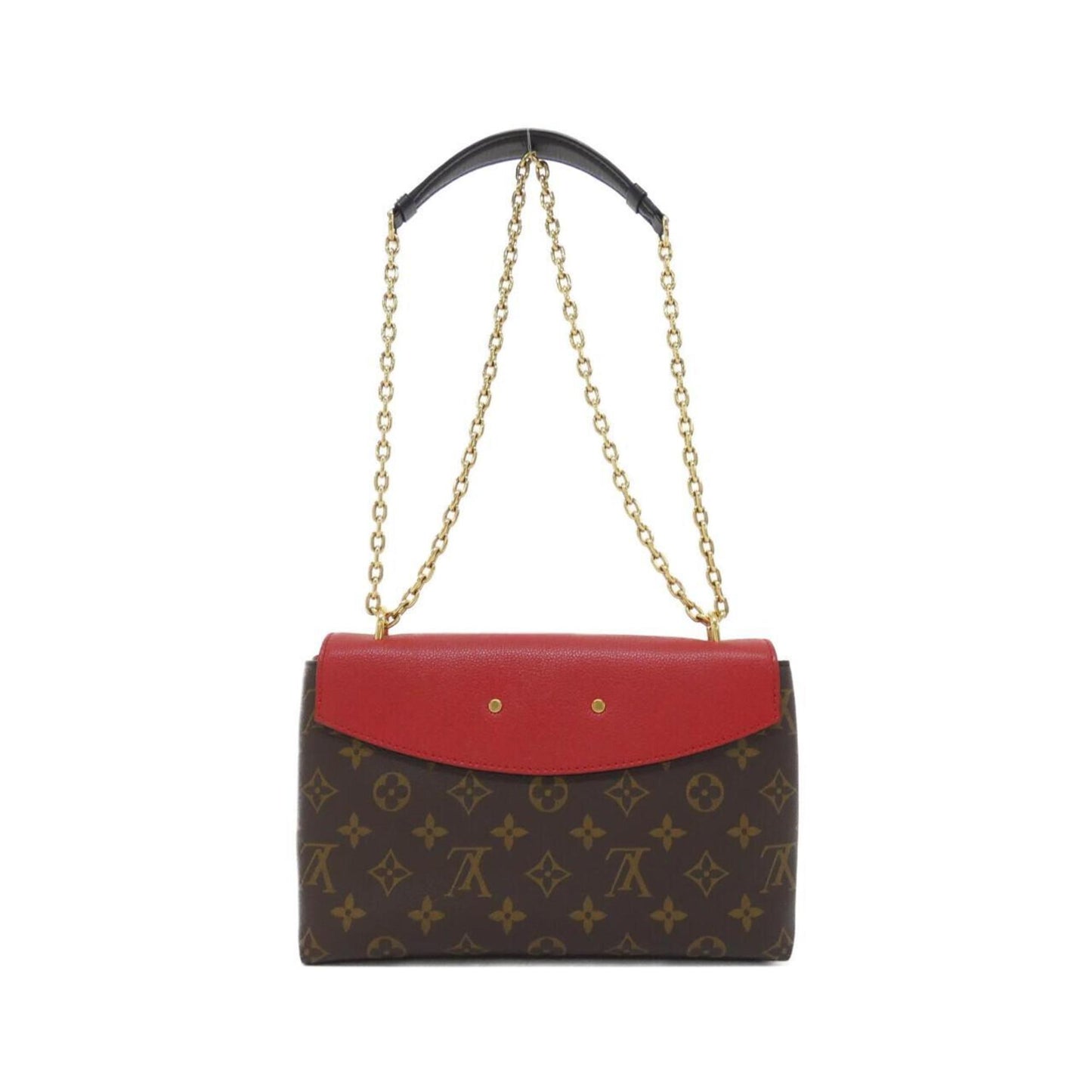 Louis Vuitton Monogram Canvas Red Shoulder Bags