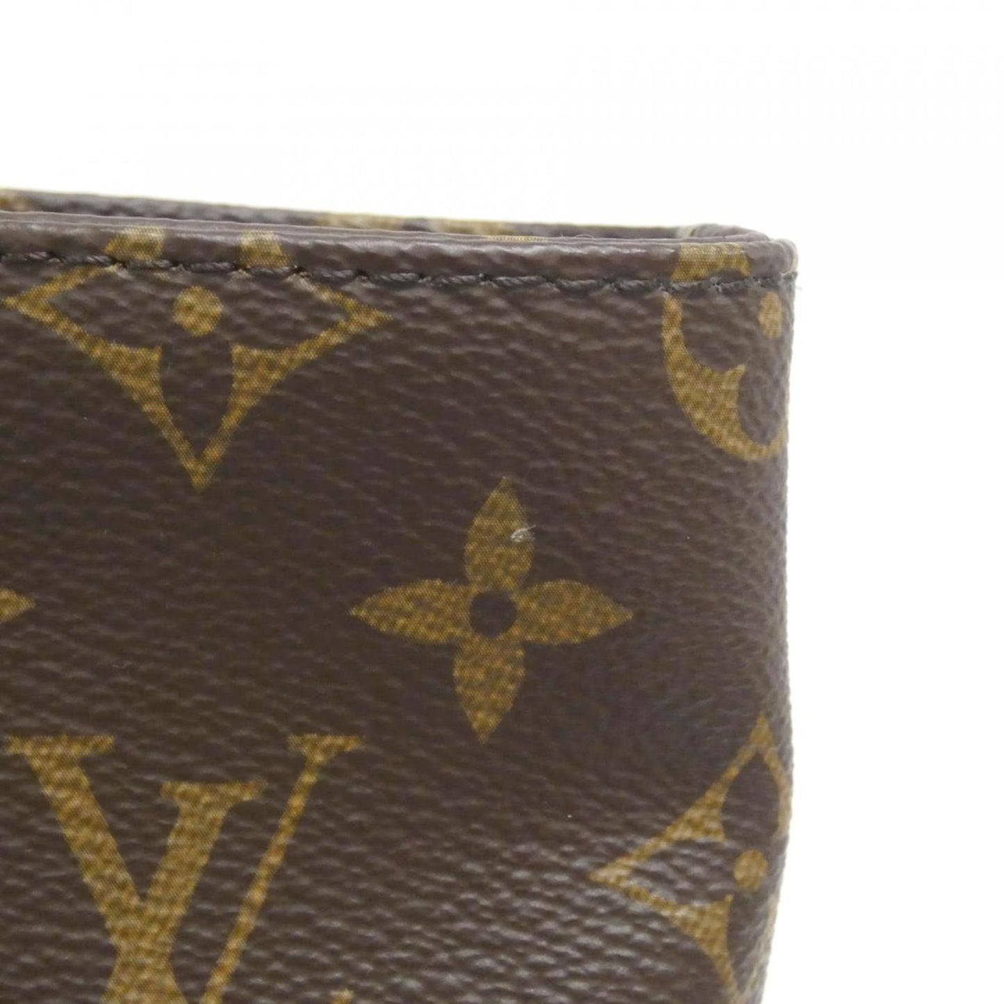 Louis Vuitton Coated Canvas Brown Handbags