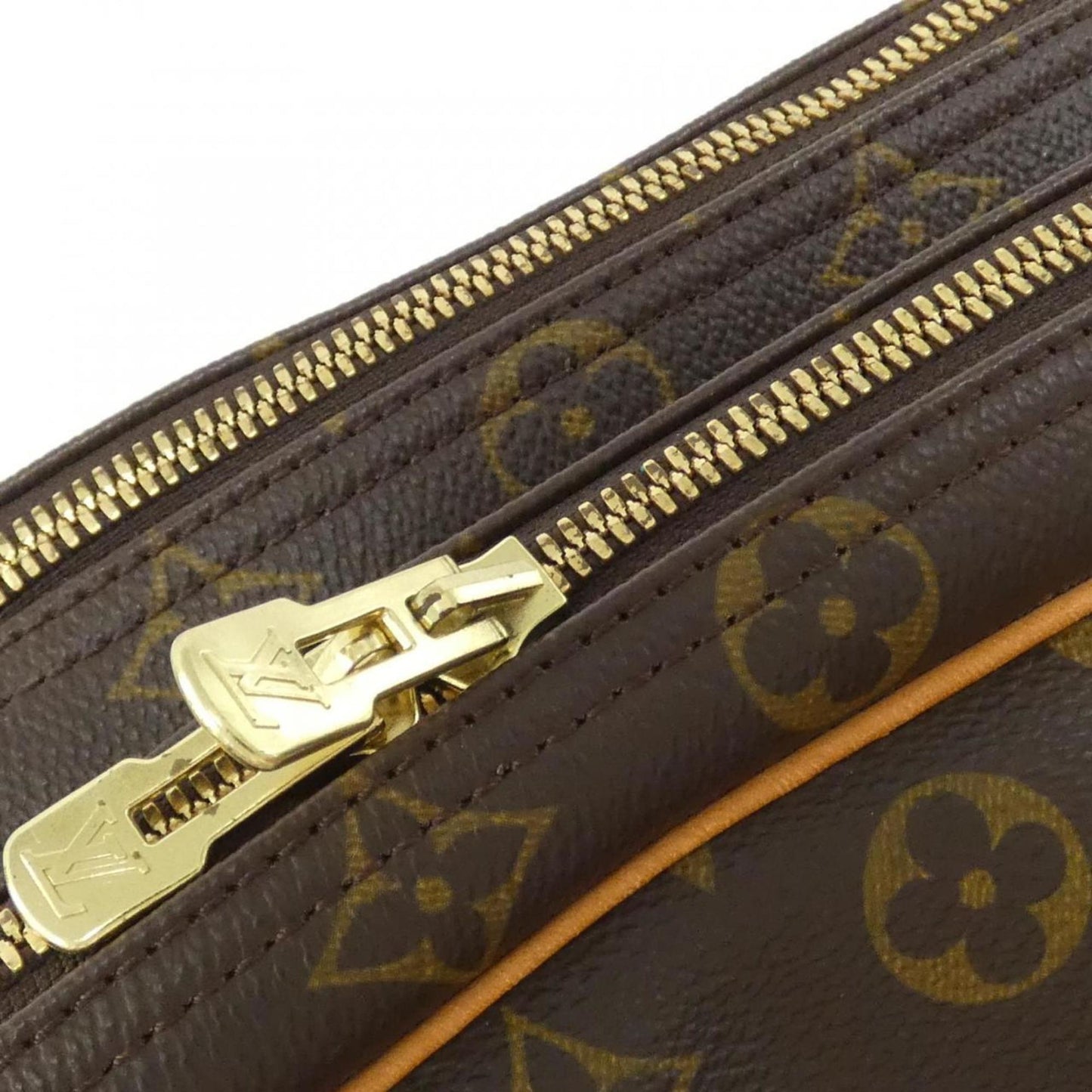 Louis Vuitton Coated Canvas Brown Shoulder Bags