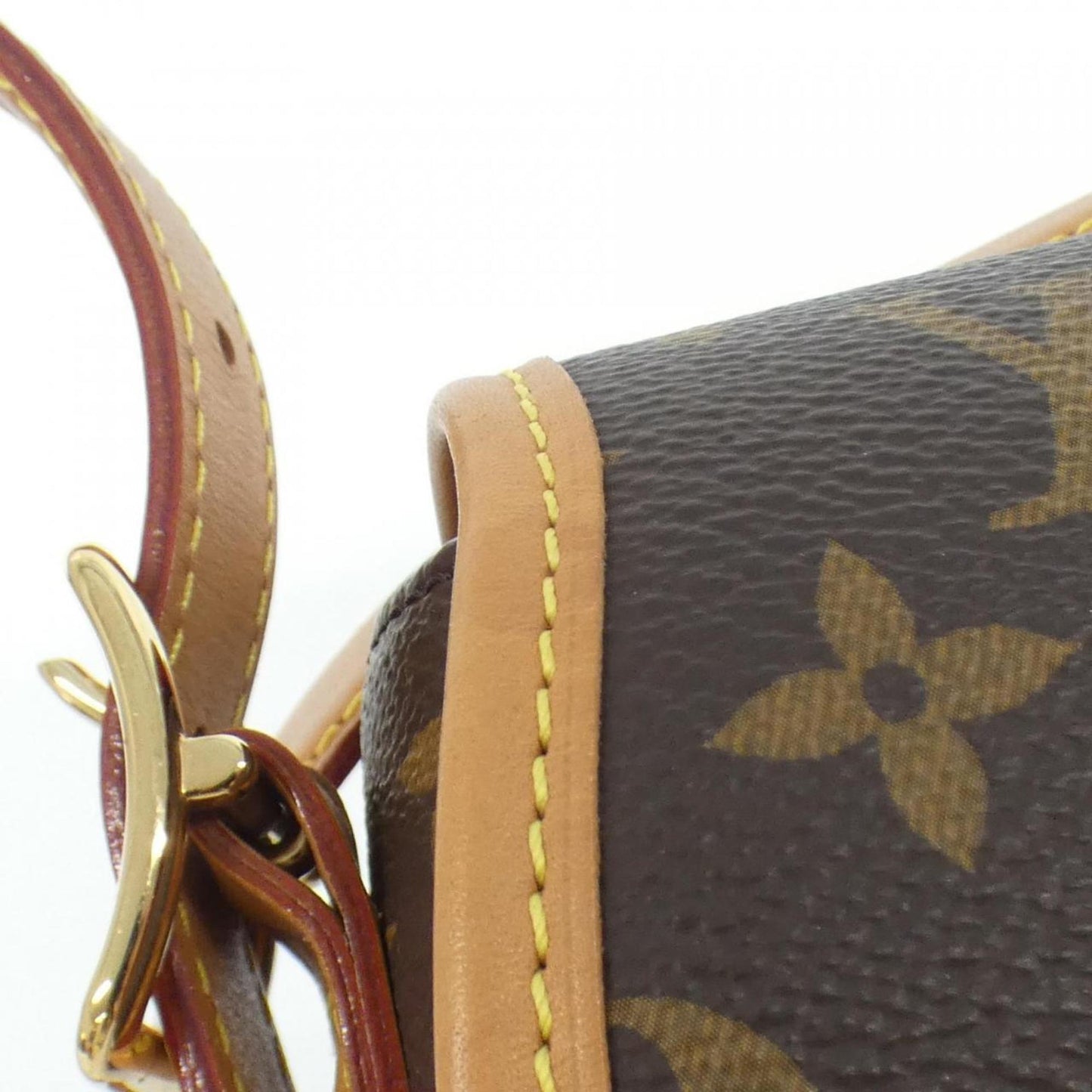 Louis Vuitton Coated Canvas Brown Shoulder Bags